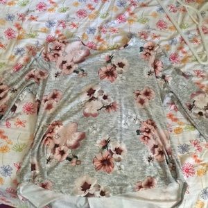 3 quarter long sleeve blouse